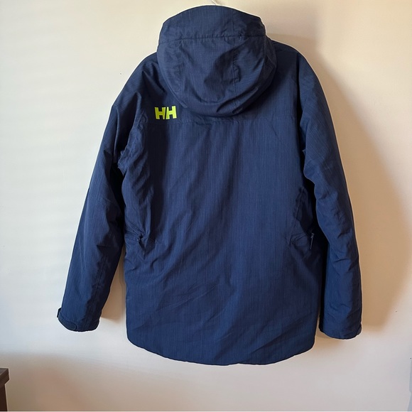 Helly Hansen Helly Tech Performance Men's Verglas Blue Winter Jacket XL - Picture 2 of 16